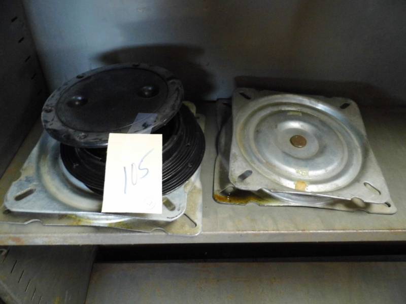 lot 105 image: Boat Seat Swivel Mounts