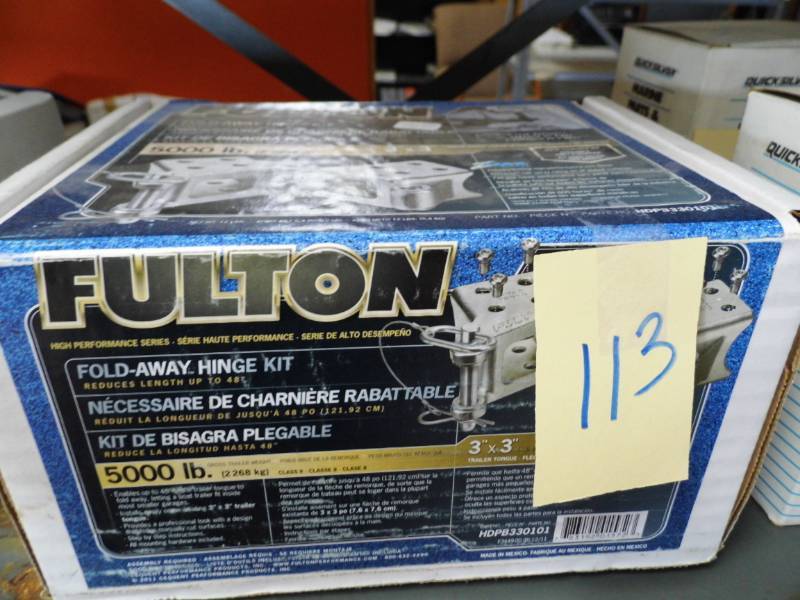 lot 113 image: Fulton Foldaway Hinge Kit