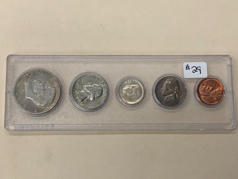 1964 US Year Set, Includes Silver ...