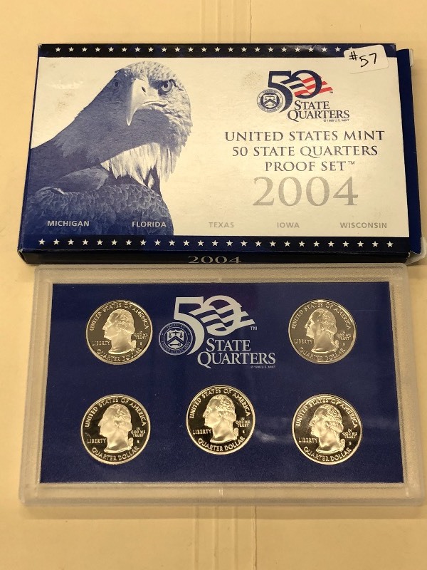 2004 US Uncirculated State Quarter ...