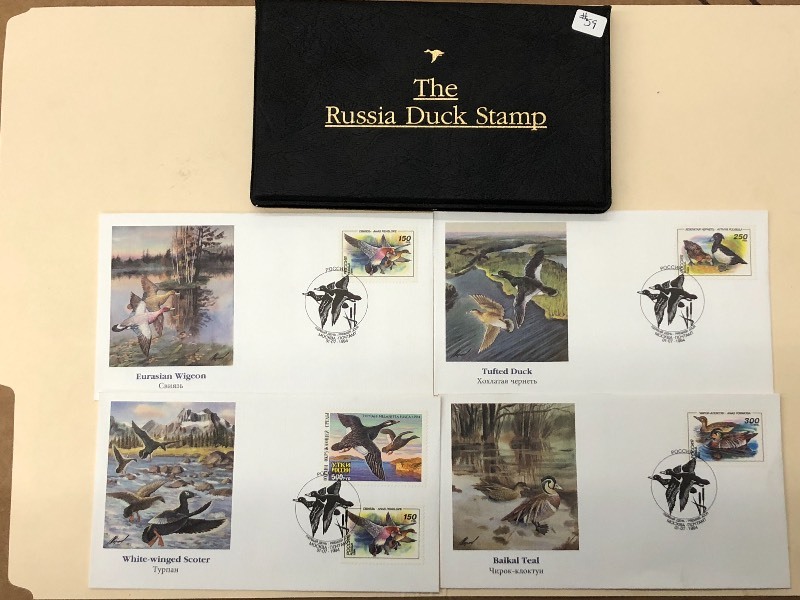 The Rusia Duck Stamp 1994 First Day...