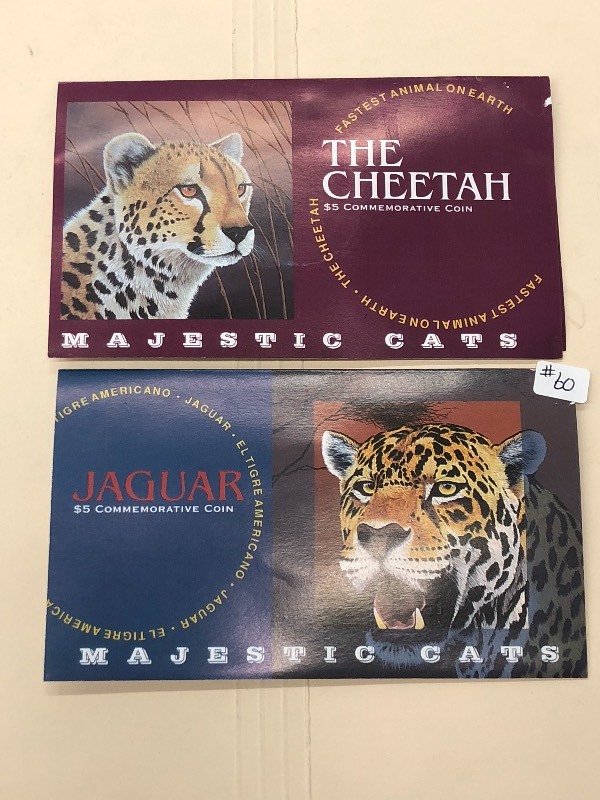 Lot Of (1) 1996 Majestic Cats Jag...