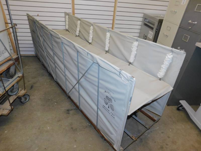 Laundry Cart Bin On Wheels