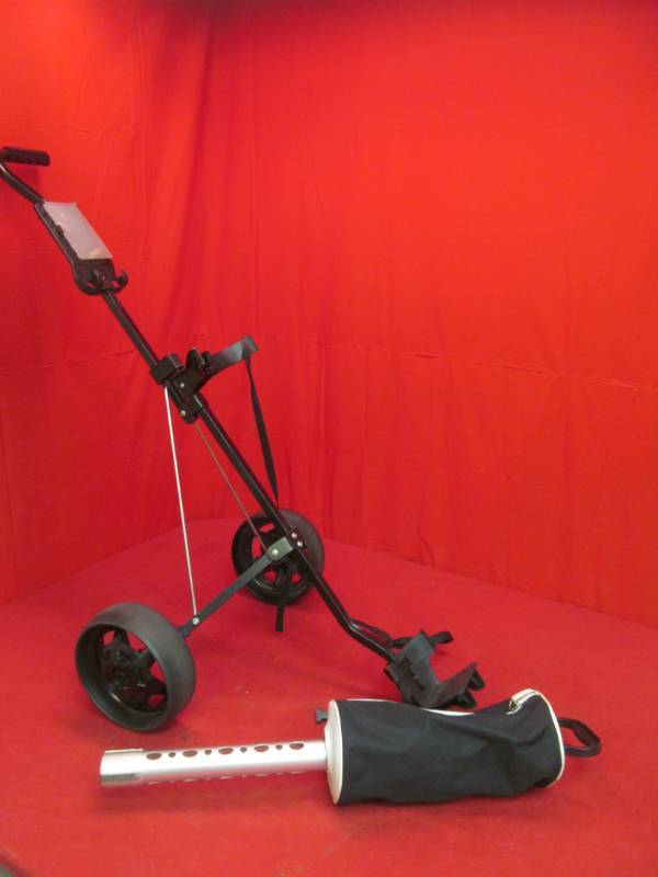 lot 56 image: pull golf cart, ball retriever