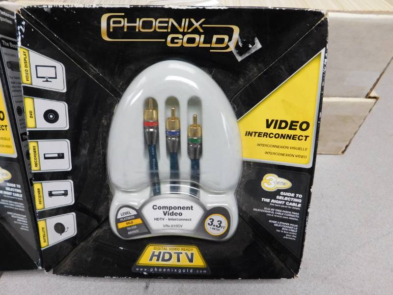 lot 24 image: Phoenix Gold Video HDTV Interconnect