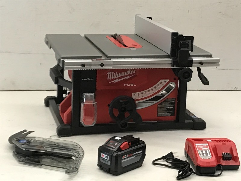 Milwaukee M18 Cordless FUEL, Table ...