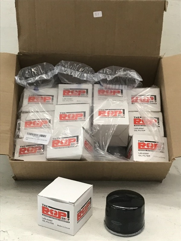 Box Of Lawn Mower Oil Filters  25 0...