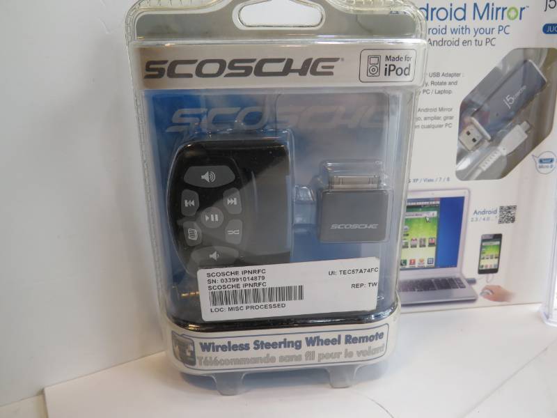 lot 8 image: Lot of msc items with iphone stand cell phone case and more