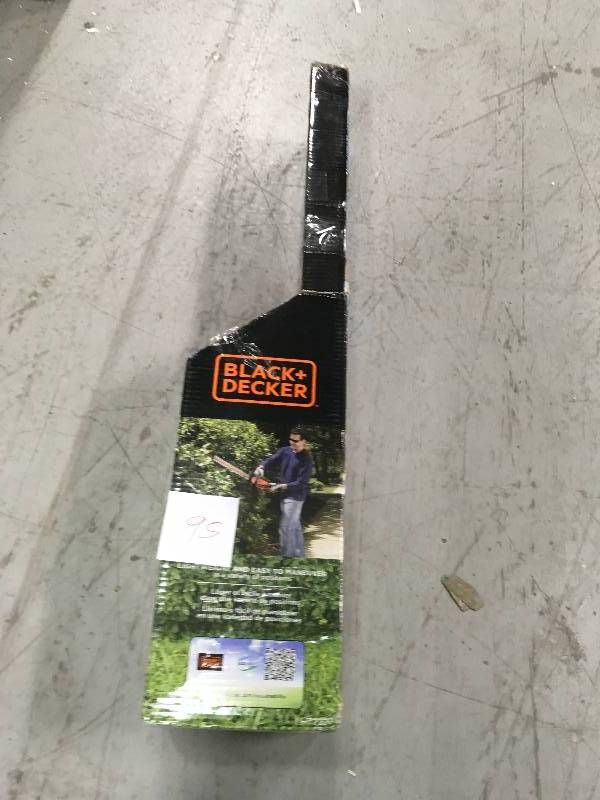 lot 95 image: BLACKDECKER 22 in. 20-Volt MAX Lithium-Ion Cordless Hedge Trimmer with 1.5Ah Battery and Charger Included