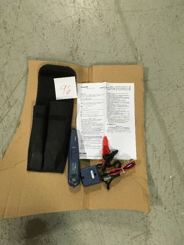lot 96 image: Fluke Networks Pro 3000 Tone and Probe Kit in good conditions