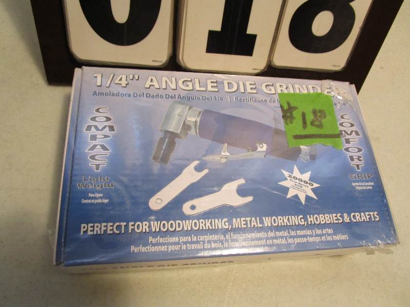 lot 18 image: Eagle 14 Angle Die Grinder
