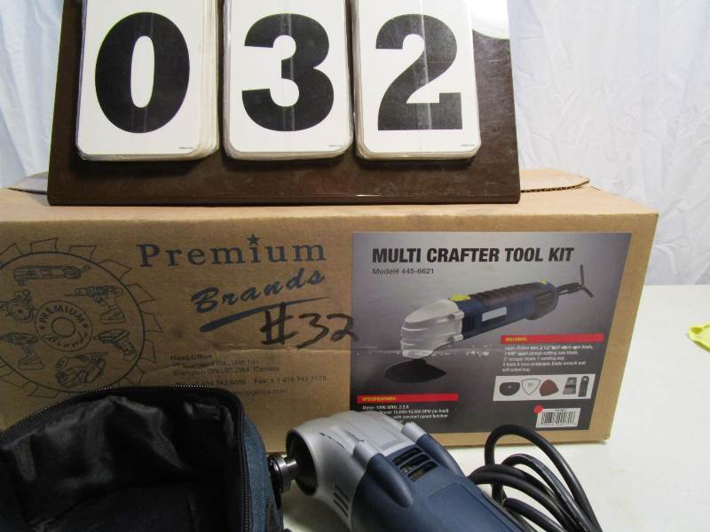 lot 32 image: Premium BrandsMastercraft Multi-Crafter Tool Kit