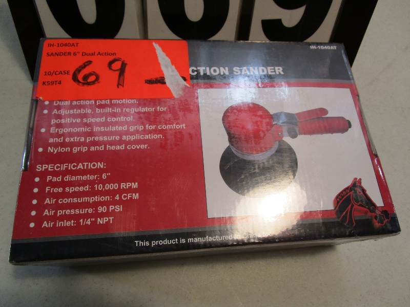 lot 69 image: Iron Horse 6 Dual Action Sander