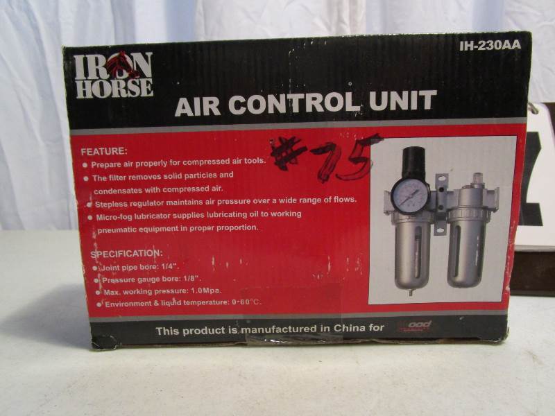 lot 75 image: Iron Horse Air Control Unit