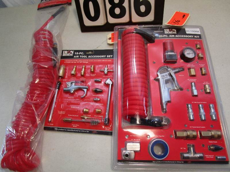 lot 86 image: Iron Horse Assortment - Accessories