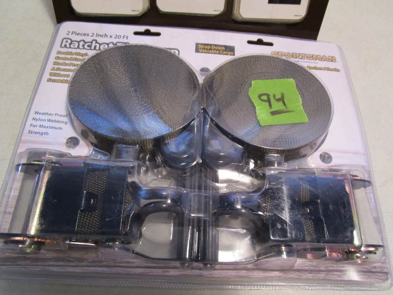 lot 94 image: Sportsman 2 Pc Ratchet Tie Downs