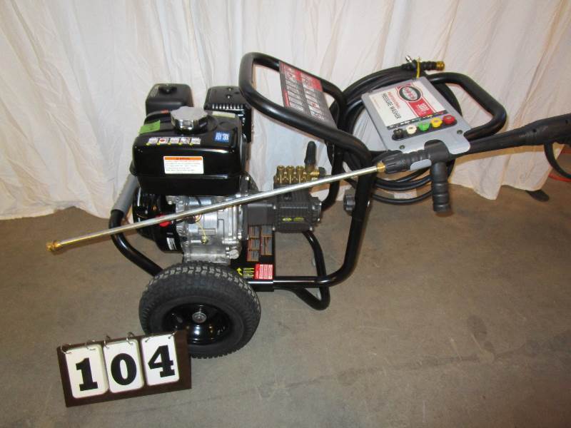 lot 104 image: Simpson Pressure Washer - 3800 psi