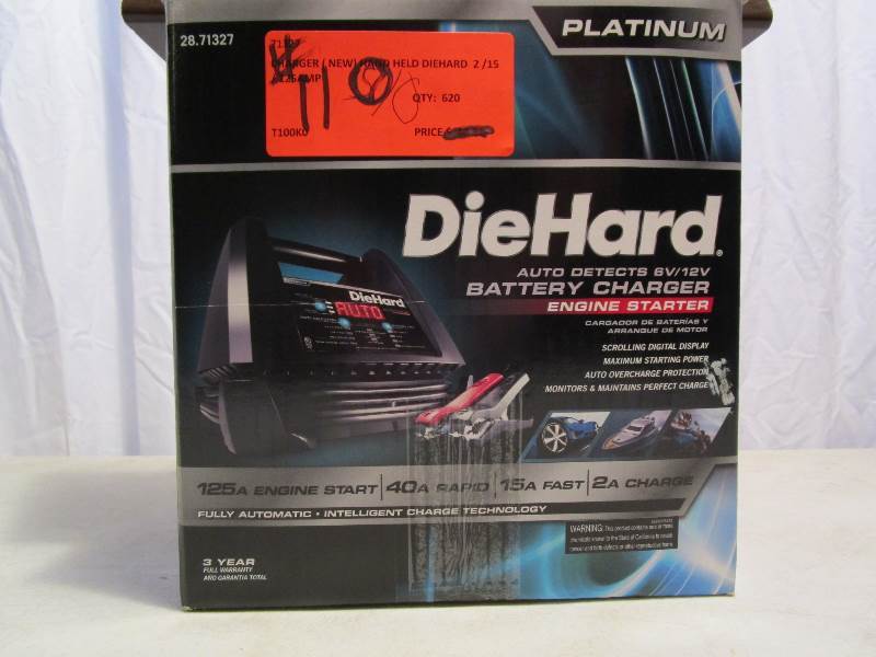 lot 110 image: Die Hard Platinum Battery Charger