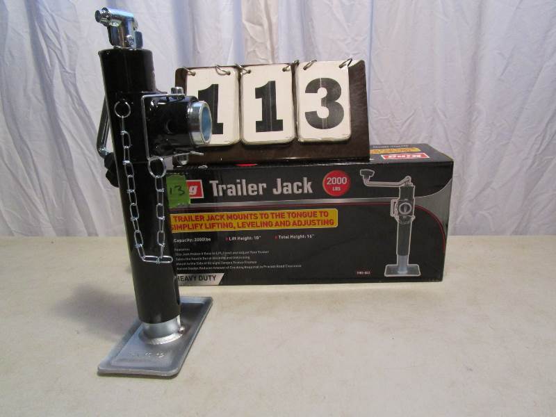 lot 113 image: Trailer Tongue Jack