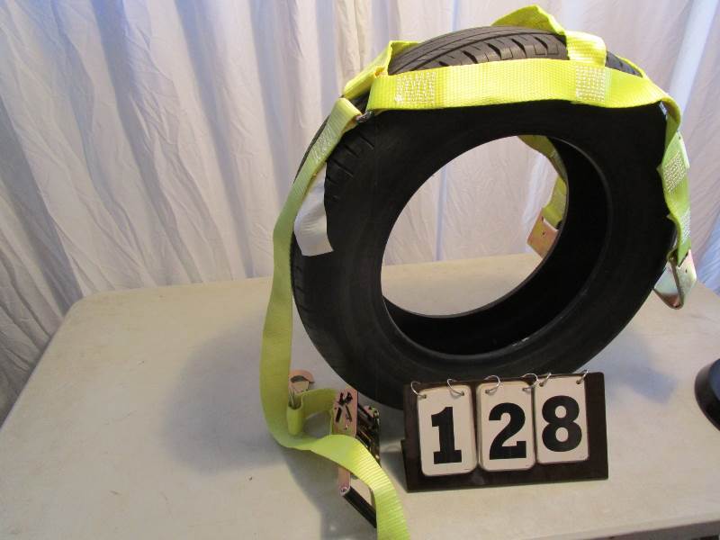 lot 128 image: Basket Wheel Lift Straps