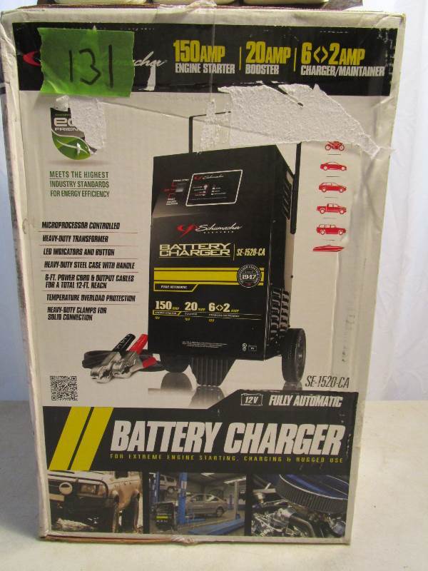 lot 131 image: Schumacher Battery Charger