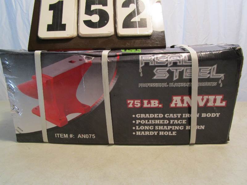 lot 152 image: Anvil - 75 lb