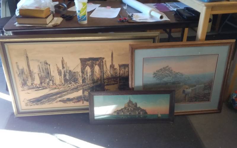 lot 29 image: 3-Assorted Framed Prints