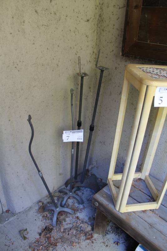 Lot of (4) Speaker Stands