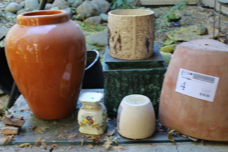 Lot of (6) Garden Planters