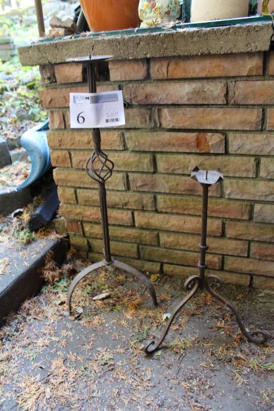 Lot of (2) Garden Stands