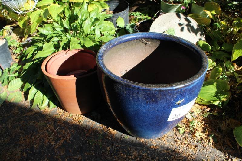 Lot of (2) Planters