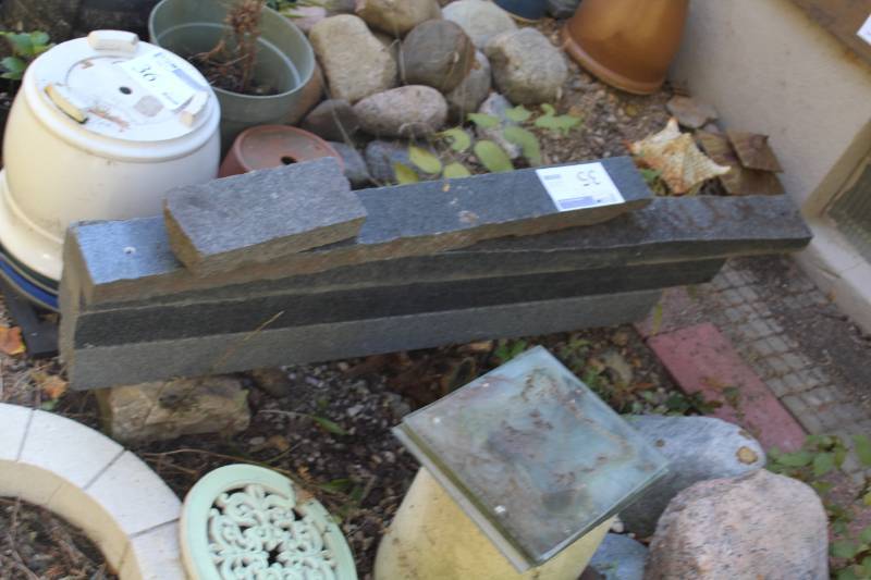 Lot of (4) Granite Slab