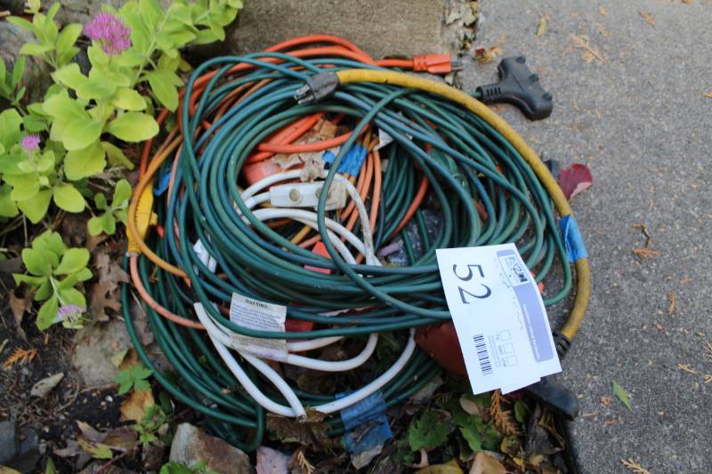 Lot of (4) Extension Cords