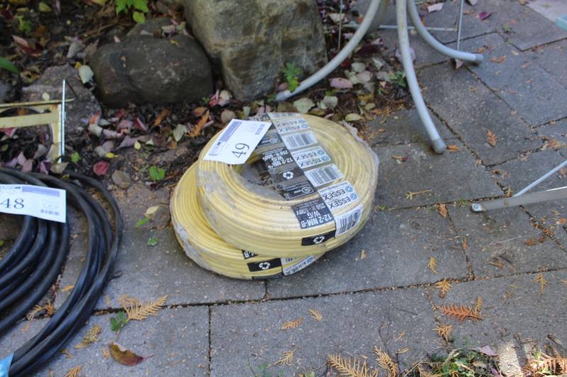 Lot of (2) Essex Nonmettalic Sheathed Cable