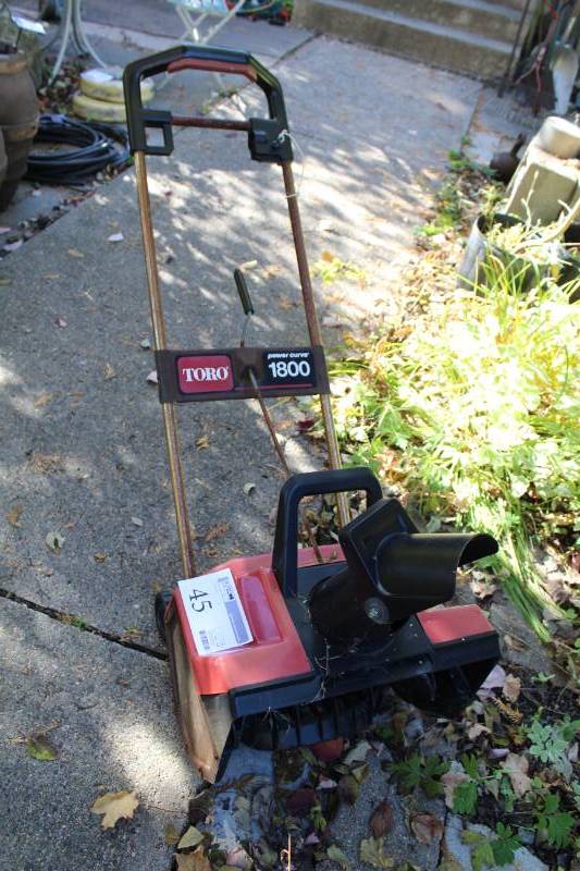 Toro 1800 Snowblower