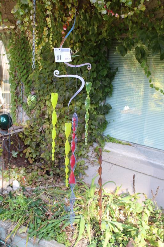 Hanging Spinner Yard Art