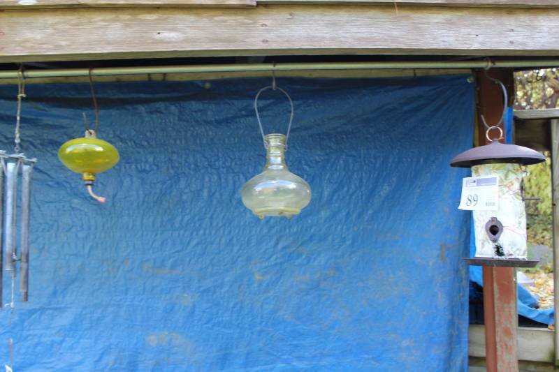 Lot of (3) Bird Feeders