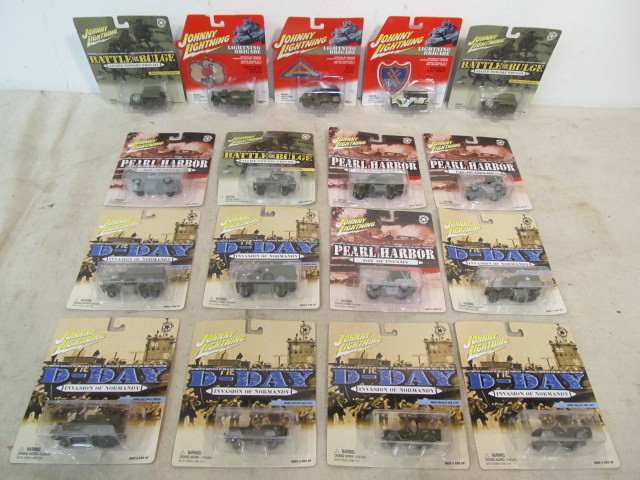 lot 53 image: Large Lot of Diecast Military Vehicles