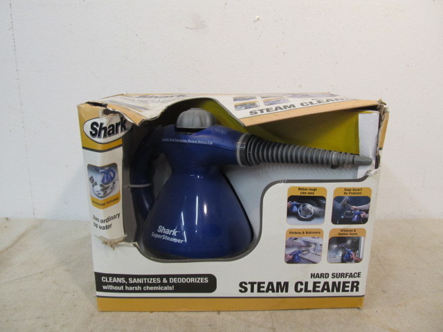 lot 61 image: New SHARK Hard Surface Steam Cleaner