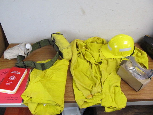 lot 114 image: Lot of Firefighting Training Gear
