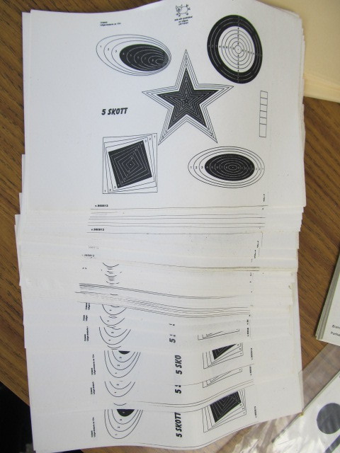 lot 147 image: MASSIVE Lot of Vintage Shooting Targets
