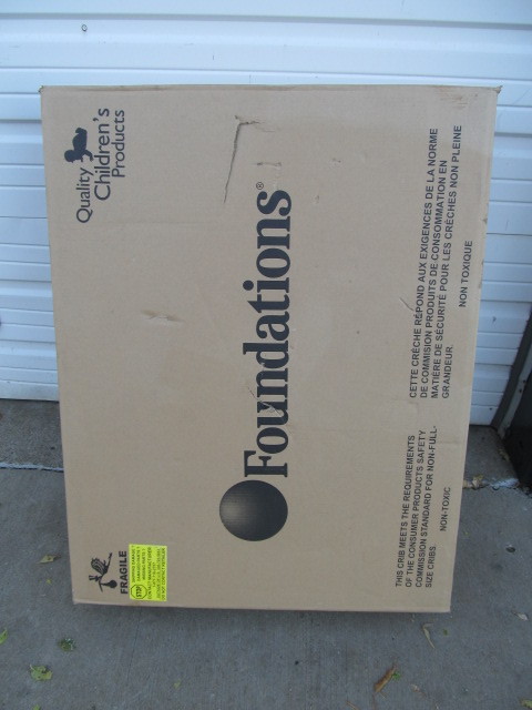 lot 170 image: New in Box FOUNDATIONS Baby Crib