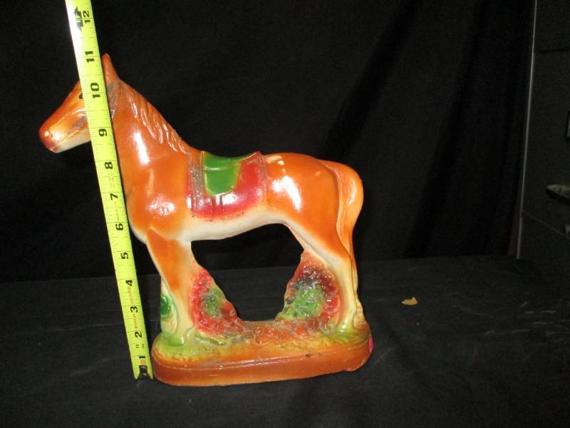 Chalkware Horse Statue