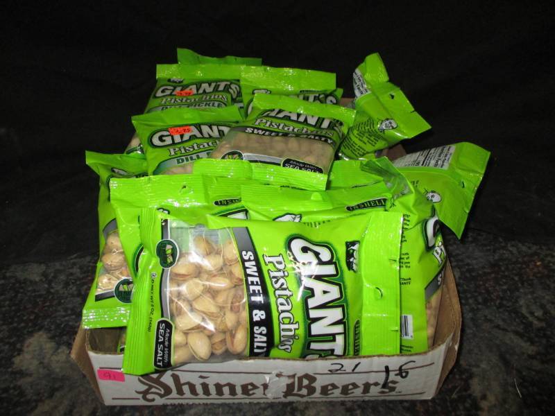 21 Various Packs of Pistachios