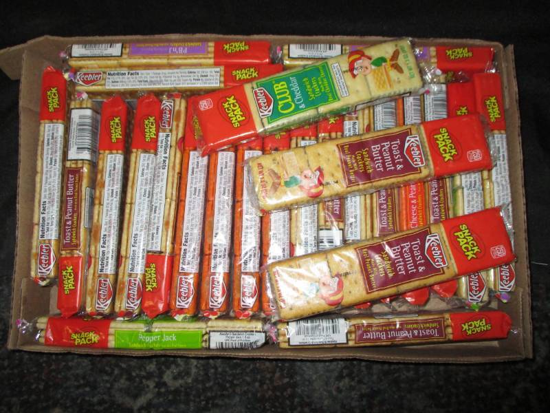 25 Various Packs of Keebler Crackers