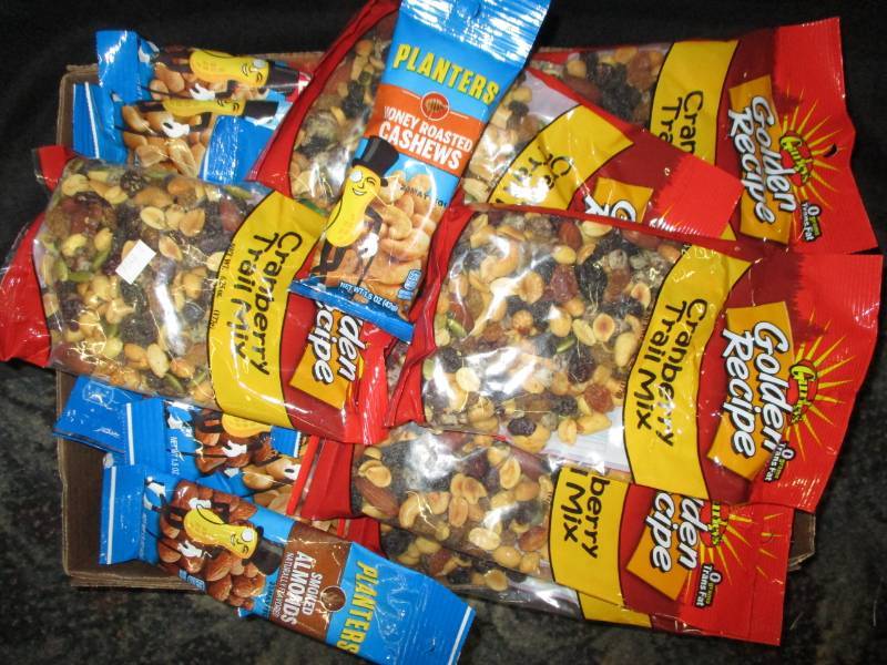 40 Various Packs of Planters and Golden Recipie Nuts and Trail Mix