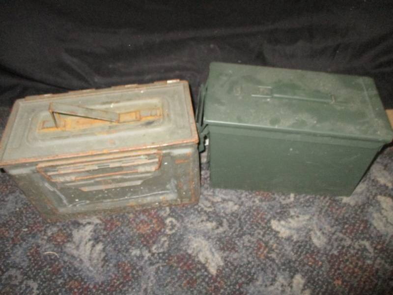 Two Ammo Boxes