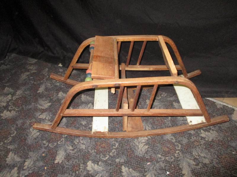 Antique Rocking Seat Needs Work