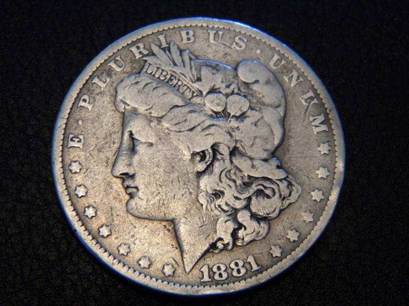 1881  Morgan Silver Dollar