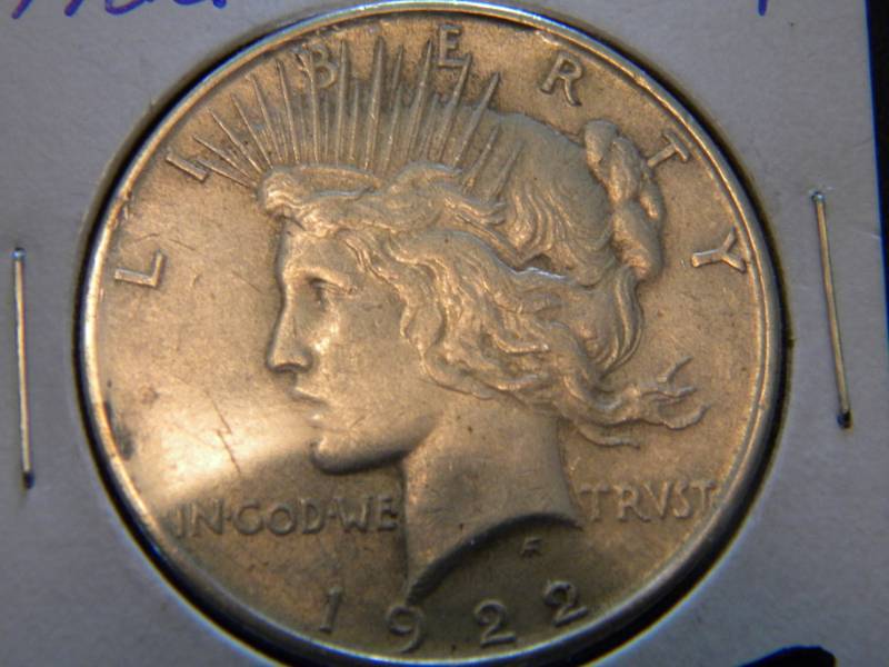 1922 Silver Peace Dollar